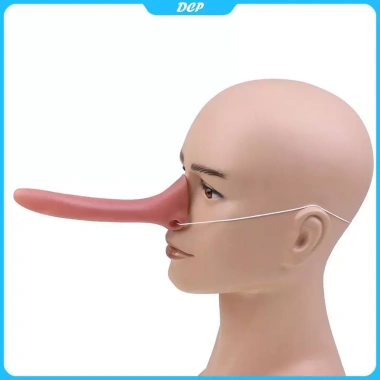 Cao su dài mũi Pinocchio gỗ - Đạo cụ Halloween cho trẻ em, giá chỉ 27.800₫ 2