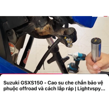 Cao Su Phuộc Bảo Vệ Ty Phuộc Xe Máy 1 Đôi - Giá ưu đãi 74.000đ, chống mài mòn, dễ lắp