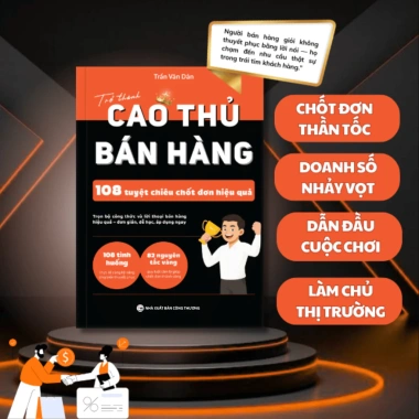 Cao thủ bán hàng - Sách Dân Trí, bí quyết tăng doanh thu, chỉ 155.000 VND 2