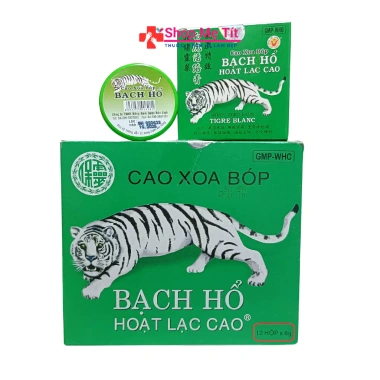 Cao xoa bóp Bạch Hổ Hoạt Lạc Cao 12 hũ 8g Dược Bảo Linh Giá 250.000 đồng giảm 60.000