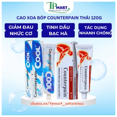Cao xoa bóp Counterpain Thái Lan 60g - Giá ưu đãi 136k tại TP Mart An Tâm