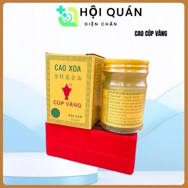 Cao Xoa Cúp Vàng 40g - Giảm Đau Nhức Nhanh, Thiết Bị Diện Chẩn, Giá Chỉ 49.000₫ 2