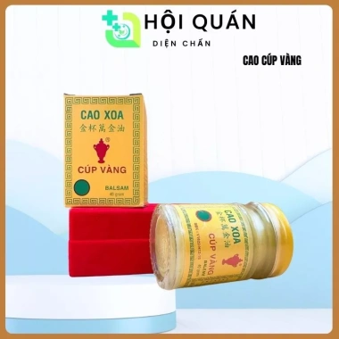 Cao Xoa Cúp Vàng 40g - Giảm Đau Nhức Nhanh, Thiết Bị Diện Chẩn, Giá Chỉ 49.000₫ 3