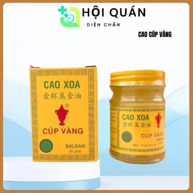Cao Xoa Cúp Vàng 40g - Giảm Đau Nhức Nhanh, Thiết Bị Diện Chẩn, Giá Chỉ 49.000₫ 4