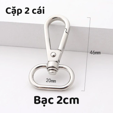 Cặp 2 Cái Càng Cua Nhiều Mẫu - Phụ Kiện Handmade Cho Túi Xách, Giá 15.000₫ 8 Cặp 2 Cái Càng Cua Nhiều Mẫu - Phụ Kiện Handmade Cho Túi Xách, Giá 15.000₫ 8