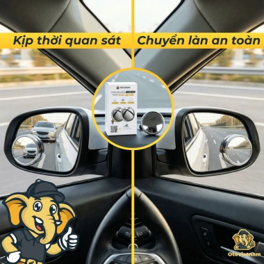 Cặp 2 gương cầu lồi xoay 360 ô tô - Mở rộng tầm nhìn, triệt tiêu điểm mù - Giá 59.000₫ 3 Cặp 2 gương cầu lồi xoay 360 ô tô - Mở rộng tầm nhìn, triệt tiêu điểm mù - Giá 59.000₫ 3