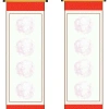Cặp 2 tờ Giấy viết thư pháp câu đối 4 chữ 27x79cm - Giá 25.000đ, mịn, in sắc nét 8