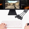 Cáp 3 trong 1 Type-C sang Micro OTG USB 2.0, hỗ trợ máy ảnh, chuột - 153.000đ
