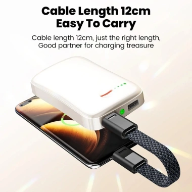 Cáp 60W USB‑C Sạc Nhanh, Bện Móc Khóa, Tương Thích Xiaomi, Huawei, iPhone