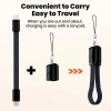 Cáp 60W USB‑C Sạc Nhanh, Bện Móc Khóa, Tương Thích Xiaomi, Huawei, iPhone 6