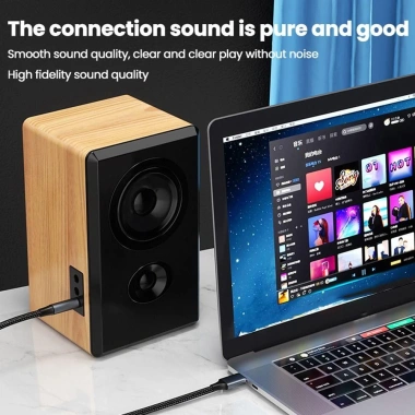 Cáp âm thanh Stereo USB A đến 3,5mm Jack Nam sang Nam YUDESHUI – Giá giảm 24% chỉ 74.360₫, chất lượng cao, không lag 4