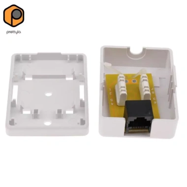 Cáp Cat6 2 Chiếc 1 Cổng Mạng Internet Treo Tường Bề Mặt Hộp Nhỏ Gọn Giá 91.300₫