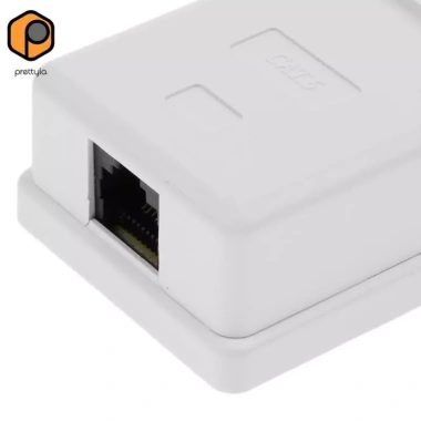 Cáp Cat6 2 Chiếc 1 Cổng Mạng Internet Treo Tường Bề Mặt Hộp Nhỏ Gọn Giá 91.300₫