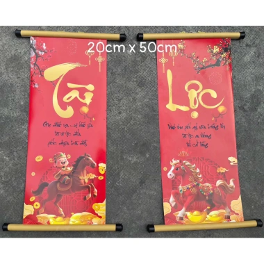 Cặp Câu Đối Chúc Tết Đầu Năm 2.024 - Giá 70.000₫, Phong Thủy, Trang Trí Nhà