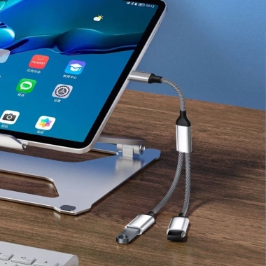 Cáp chia USB-C Nam sang Đôi USB-C Nữ - Tốc độ cao, sạc nhanh, giá 88.770₫ 4
