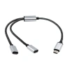 Cáp chia USB-C Nam sang Đôi USB-C Nữ - Tốc độ cao, sạc nhanh, giá 88.770₫ 5