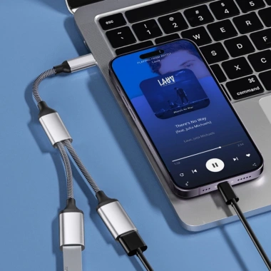 Cáp chia USB-C Nam sang Đôi USB-C Nữ - Tốc độ cao, sạc nhanh, giá 88.770₫