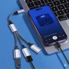 Cáp chia VF3 Type-C sang USB GuPick OTG Hub 10W - Sạc camera, nghe nhạc, 86.000₫ 3