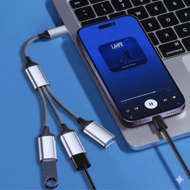Cáp chia VF3 Type-C sang USB GuPick OTG Hub 10W - Sạc camera, nghe nhạc, 86.000₫ 3 Cáp chia VF3 Type-C sang USB GuPick OTG Hub 10W - Sạc camera, nghe nhạc, 86.000₫ 3