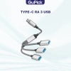 Cáp chia VF3 Type-C sang USB GuPick OTG Hub 10W - Sạc camera, nghe nhạc, 86.000₫ 7