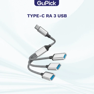 Cáp chia VF3 Type-C sang USB GuPick OTG Hub 10W - Sạc camera, nghe nhạc, 86.000₫ 7 Cáp chia VF3 Type-C sang USB GuPick OTG Hub 10W - Sạc camera, nghe nhạc, 86.000₫ 7