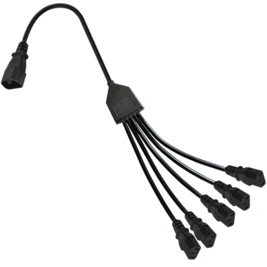 Cáp chuyển đổi 50cm IEC320 C14 sang IEC320 C13, 3 đầu cuối Nam sang Nữ, dây đen, giảm giá 184.690 VND 10 Cáp chuyển đổi 50cm IEC320 C14 sang IEC320 C13, 3 đầu cuối Nam sang Nữ, dây đen, giảm giá 184.690 VND 10