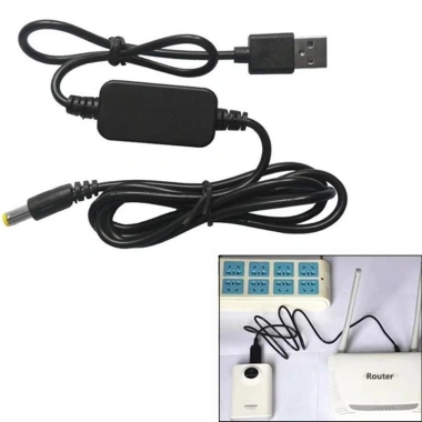 Cáp chuyển đổi DC-DC USB 5V lên 9V/12V, DC Jack 5.5mmx2.1mm - Giá chỉ 66.110đ 5