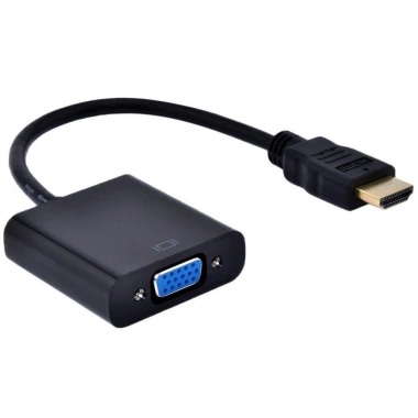 Cáp chuyển đổi HDMI sang VGA 20cm - Độ phân giải Full HD, Giá chỉ 80.000₫