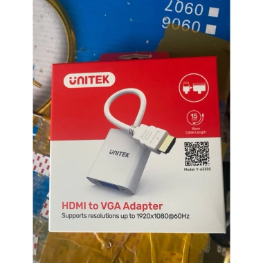 Cáp chuyển đổi HDMI sang VGA 20cm - Độ phân giải Full HD, Giá chỉ 80.000₫
