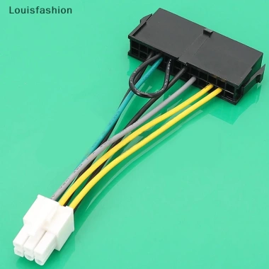 Cáp chuyển đổi nguồn Louisfashion 24Pin Nữ sang 6P Nam - Tương thích 3.060 7.050, Mainboard YTH, Giá 57.640 VND