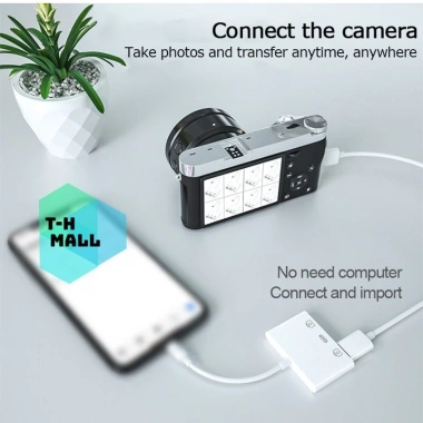 Cáp chuyển đổi OTG USB-A 2.0 cho iPhone 11-14 iOS 13+ - Đầu jack chuẩn, giảm 20% 3