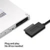 Cáp chuyển đổi SATA sang USB 2.0 7/6/13 pin cho laptop, mỏng CD/DVD, giá 93.500₫ 3