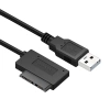 Cáp chuyển đổi SATA sang USB 2.0 7/6/13 pin cho laptop, mỏng CD/DVD, giá 93.500₫ 7