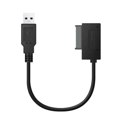 Cáp chuyển đổi SATA sang USB 2.0 7/6/13 pin cho laptop, mỏng CD/DVD, giá 93.500₫