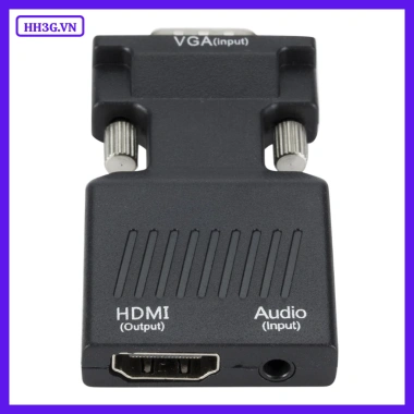 Cáp chuyển đổi VGA sang HDMI Full HD 1.080P có âm thanh - Giá chỉ 99.000đ