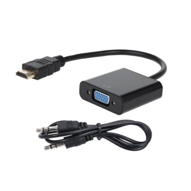 Cáp chuyển HDMI sang VGA có Audio và không Audio, hỗ trợ Full HD, giá 47k 6