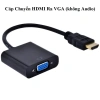 Cáp chuyển HDMI sang VGA có Audio và không Audio, hỗ trợ Full HD, giá 47k 7