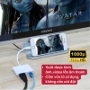 Cáp chuyển iPhone sang HDMI Full HD 4K có âm thanh - Giá chỉ 132.000₫ cho máy chiếu TV màn hình 2