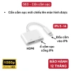Cáp chuyển iPhone sang HDMI Full HD 4K có âm thanh - Giá chỉ 132.000₫ cho máy chiếu TV màn hình 4
