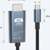 Cáp chuyển Type C sang HDMI 2M - Hỗ trợ 2K/4K, tương thích PC, laptop, điện thoại, giá chỉ 129.900 VNĐ 6