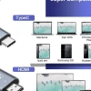 Cáp chuyển Type C sang HDMI 2M - Hỗ trợ 2K/4K, tương thích PC, laptop, điện thoại, giá chỉ 129.900 VNĐ 8