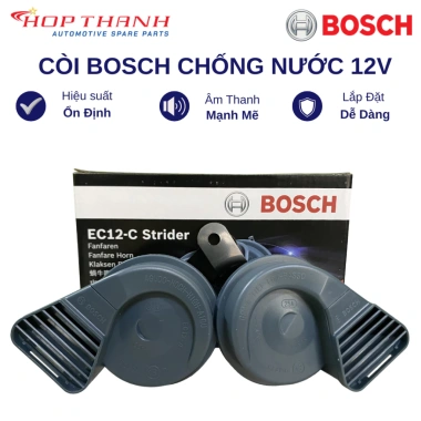 Cặp còi BOSCH 12V không dây chống nước cho ô tô - Mã 986AH220, giá chỉ 330.000đ 2
