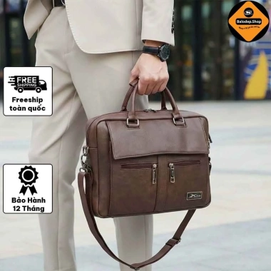 Cặp công sở cao cấp Xbags Lavish XB4.301 da simili nâu – Giá ưu đãi 369.000₫