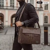 Cặp công sở da simili chống nước Xbags Lavish XB4.301 màu nâu sang trọng - 369.000₫ 3