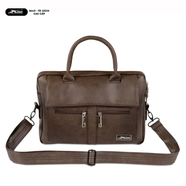 Cặp công sở da simili chống nước Xbags Lavish XB4.301 màu nâu sang trọng - 369.000₫