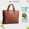 Cặp công sở Lata da CA28 nam - Đựng laptop 13 inch, thiết kế basic thời trang, giảm giá 509.000₫