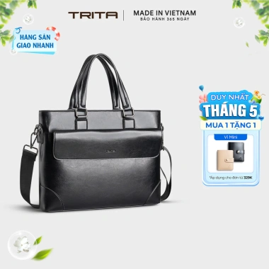 Cặp công sở nam Trita da cao cấp TCA23 - Giá ưu đãi 385.000đ | Bagsmart