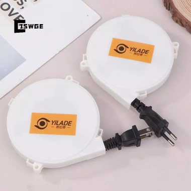 Cáp cuộn nguồn 220V tự động thu vào 1.6m - US/EU Plug - cắm trại tay áo - Giá 167.090 VND 4 Cáp cuộn nguồn 220V tự động thu vào 1.6m - US/EU Plug - cắm trại tay áo - Giá 167.090 VND 4