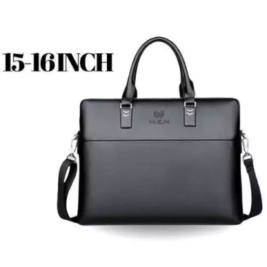 Cặp da 1kg chống thấm, đựng laptop 15‑16 inch văn phòng - M.E.N mẫu mới