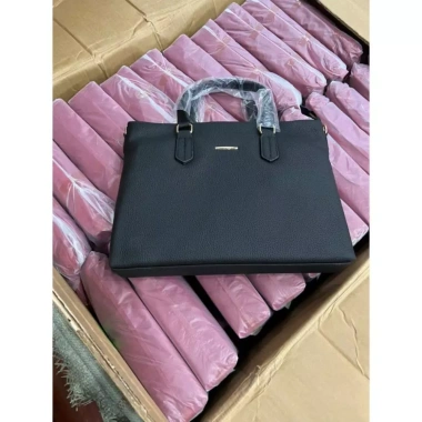 Cặp da bò nam công sở giám đốc, đựng laptop 15 inch và tài liệu A4, sang trọng giảm giá